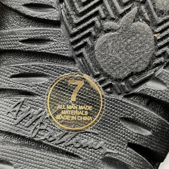 Apple Bottoms Narele Faux Fur Brown Vegan Material Buckle Lace Up Winter Boots 7 - Picture 7 of 9